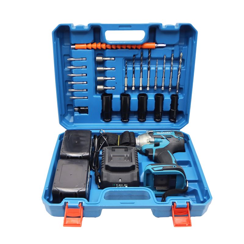 آچار بکس شارژی ماکیتا مدل yp 1_2inch 350n_m مجموعه 30 عددی