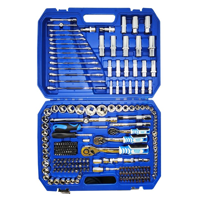 آچار بکس صنعتی باس کد 218p مجموعه 218 عددی