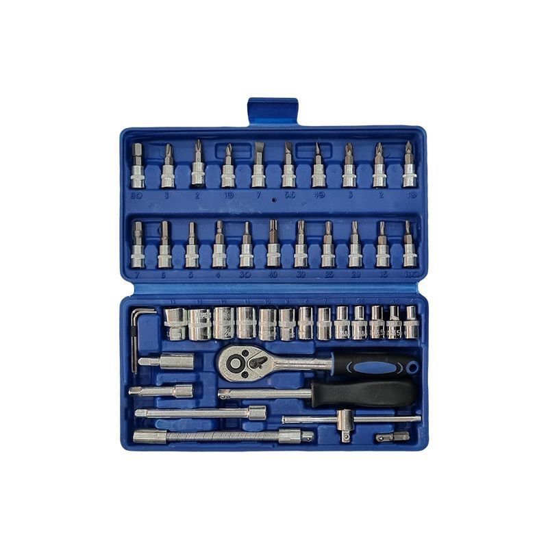 آچار بکس نیو تولز مدل 46pcs مجموعه 46 عددی