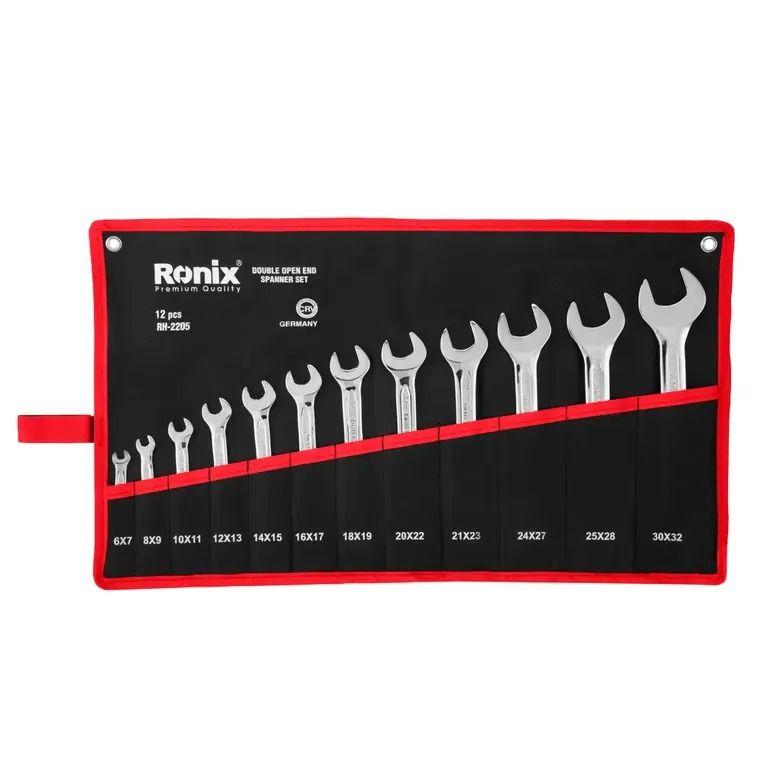 آچار دو سر تخت رونیکس مدل rh 2205 مجموعه 12 عددی