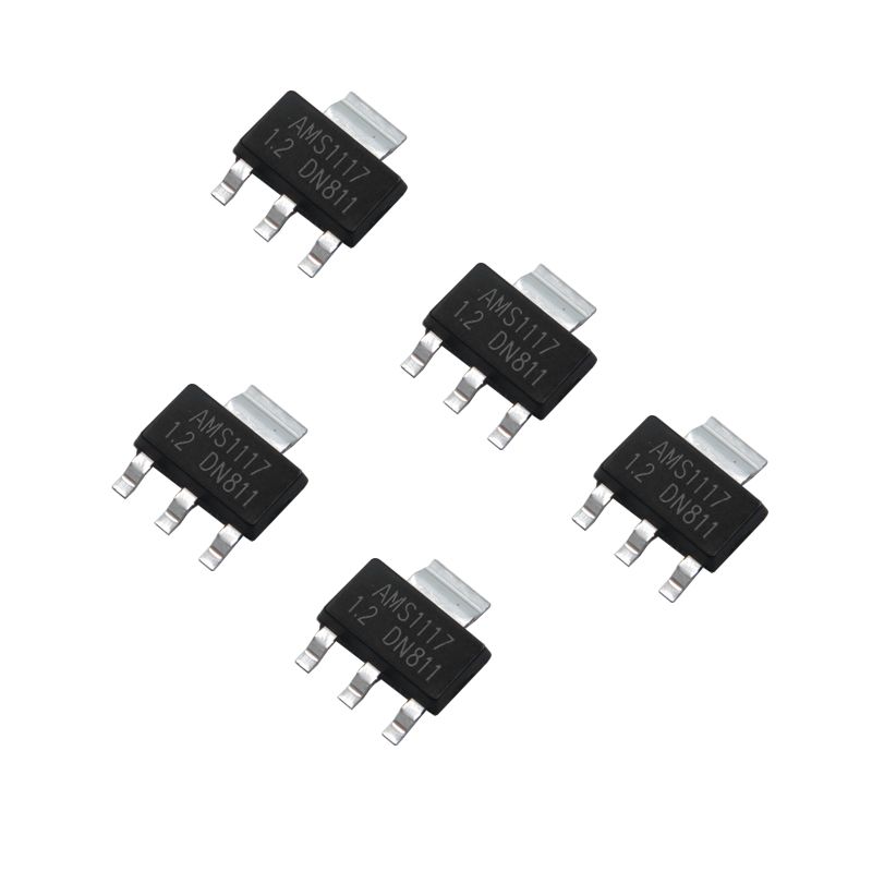 آی سی رگولاتور مدل ams1117 1.2v بسته 5 عددی