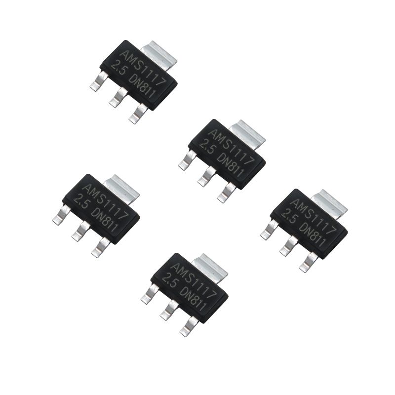 آی سی رگولاتور مدل ams1117 2.5v بسته 5 عددی