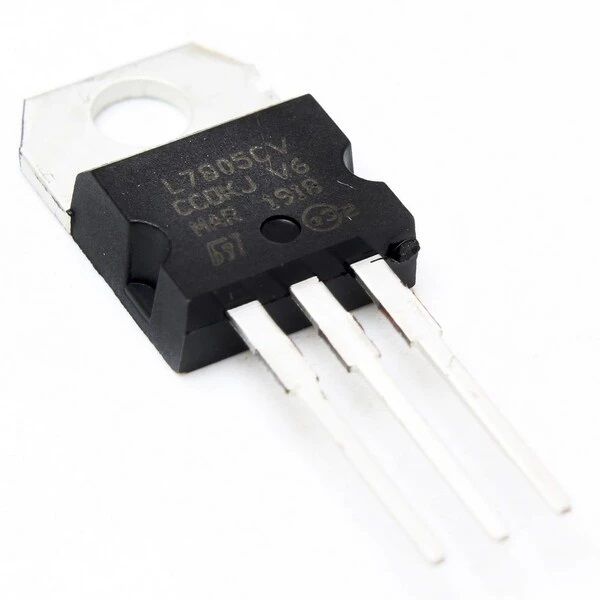 آیسی رگولاتور ولتاژ اس‌ تی‌ مدل l 7805 cv بسته 8 عددی