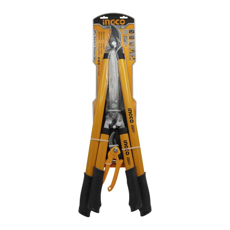 ابزار باغبانی اینکو مدل ypz hlt78033 مجموعه 3 عددی