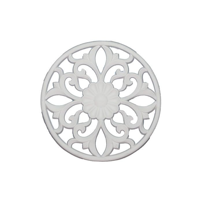 ابزار پیش ساخته مدل گل دایره ای پی وی سی کد 223 بسته 2 عددی