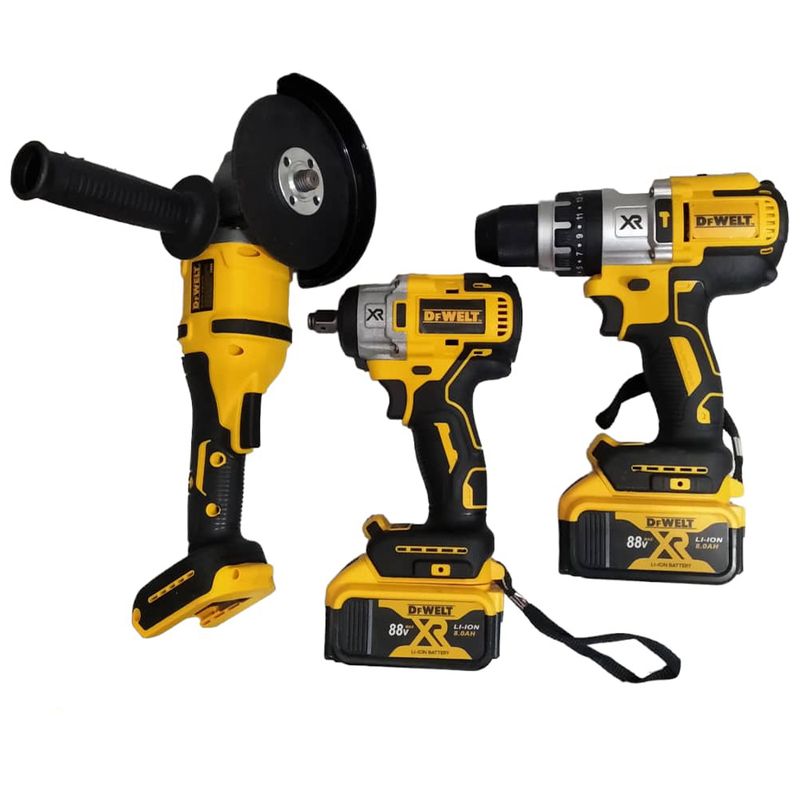 ابزار کارگاهی دی اف ولت مدل dc 330 مجموعه 3 عددی