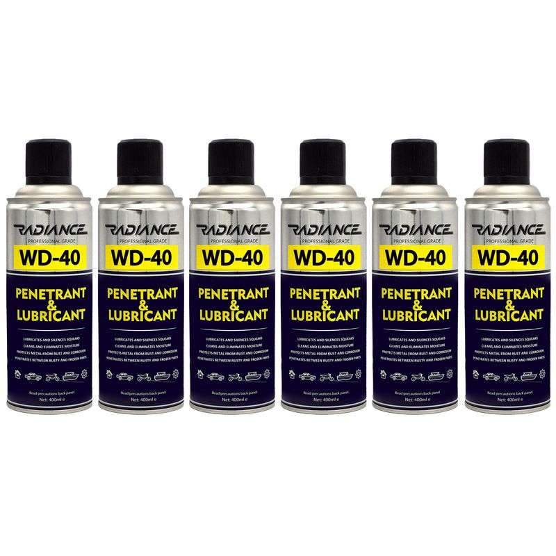 اسری زوان کننده و زنگ بر رادیانس مدل wd 40 حجم 400 میلی لیتر بسته 6 عددی