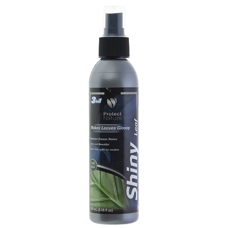 اسپری تمیز کننده و براق کننده گیاهان پروتکت نیچر مدل shiny leaf حجم 180 میلی لیتر