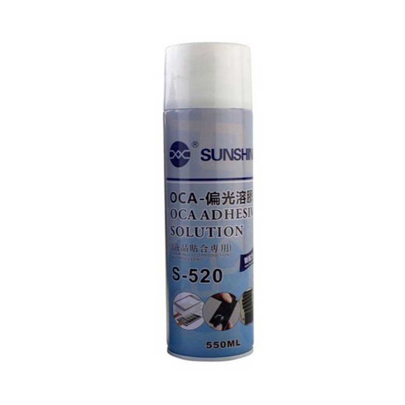 اسپری حلال چسب سانشاین مدل s 520 حجم 550 میلی لیتر