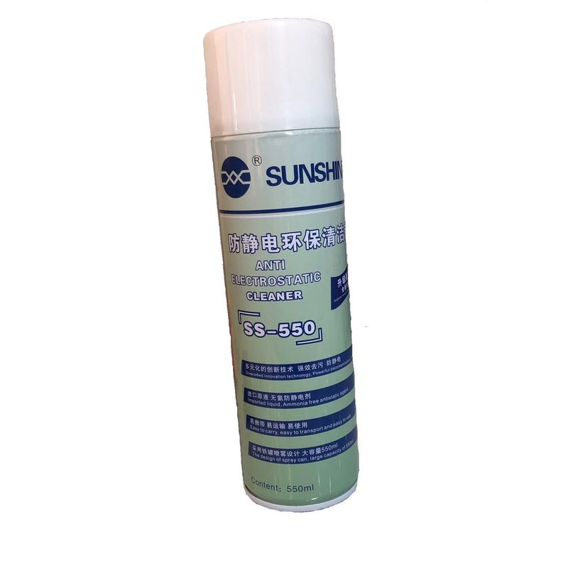 اسپری حلال چسب سانشاین مدل ss 550 حجم 550 میلی لیتر