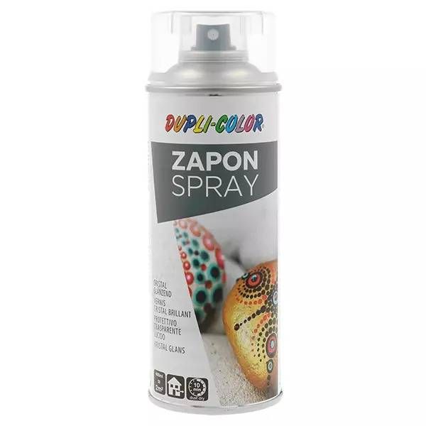 اسپری رنگ  شفاف دوپلی کالر مدل zapon حجم 400 میلی لیتر
