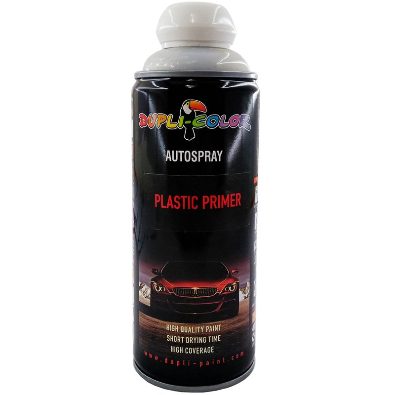 اسپری رنگ آستر دوپلی کالر مدل plastic primer حجم 400 میلی لیتری