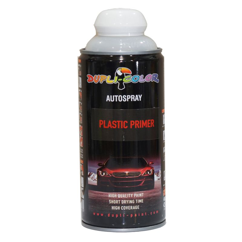 اسپری رنگ آستر پلاستیک دوپلی کالر مدل plastic primer حجم 400 میلی لیتری
