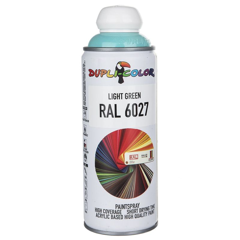 اسپری رنگ سبز روشن دوپلی کالر مدل ral 6027 حجم 400 میلی لیتر