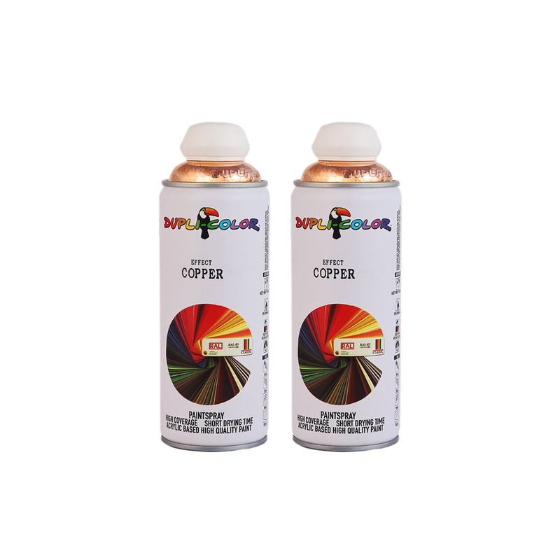 اسپری رنگ مسی دوپلی کالر مدل  effect copper حجم 400 میلی لیتر مجموعه 2 عددی