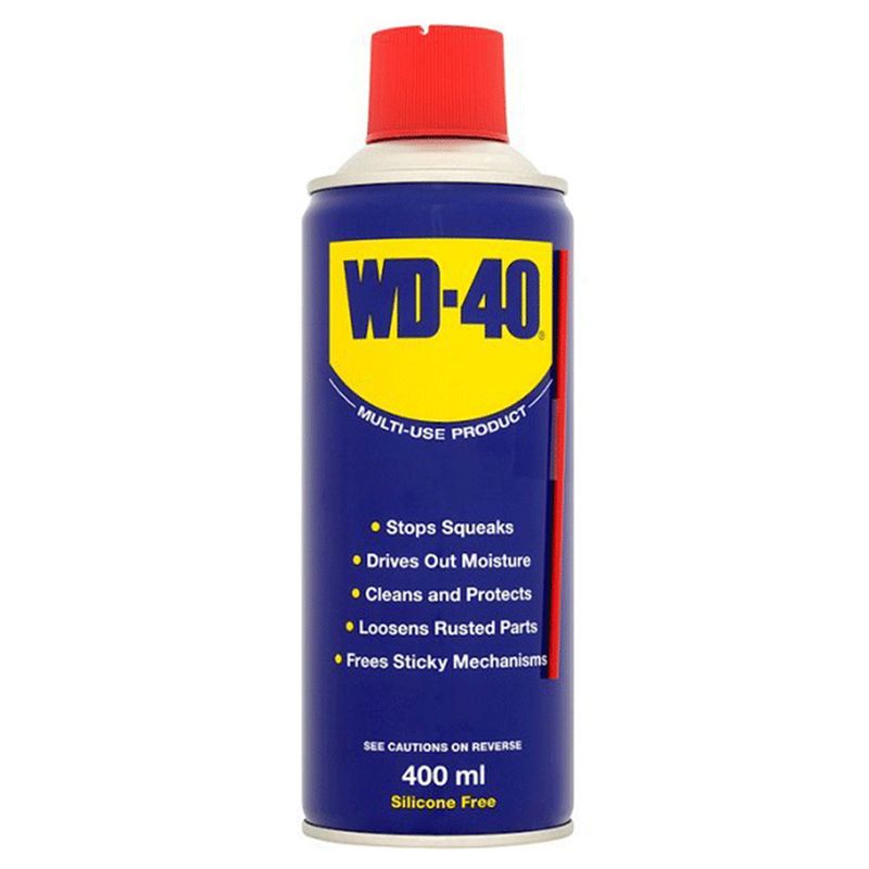 اسپری روان کننده wd 40 حجم 400 میلی لیتر