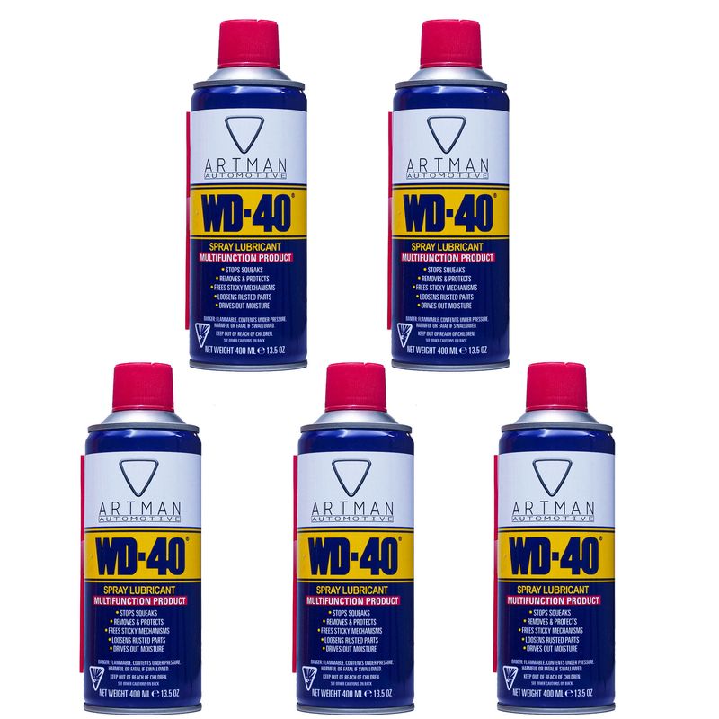 اسپری روان کننده آرتمن مدل wd 40 حجم 400 میلی لیتر بسته 5 عددی
