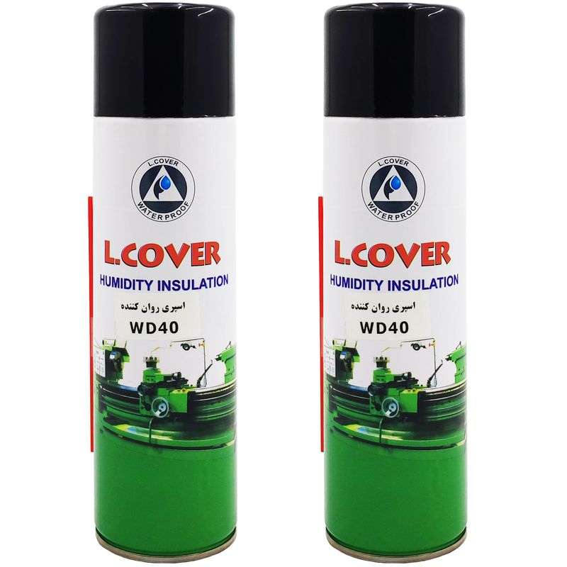 اسپری روان کننده الکاور مدل wd40 حجم 500 میلی لیتر بسته 2 عددی