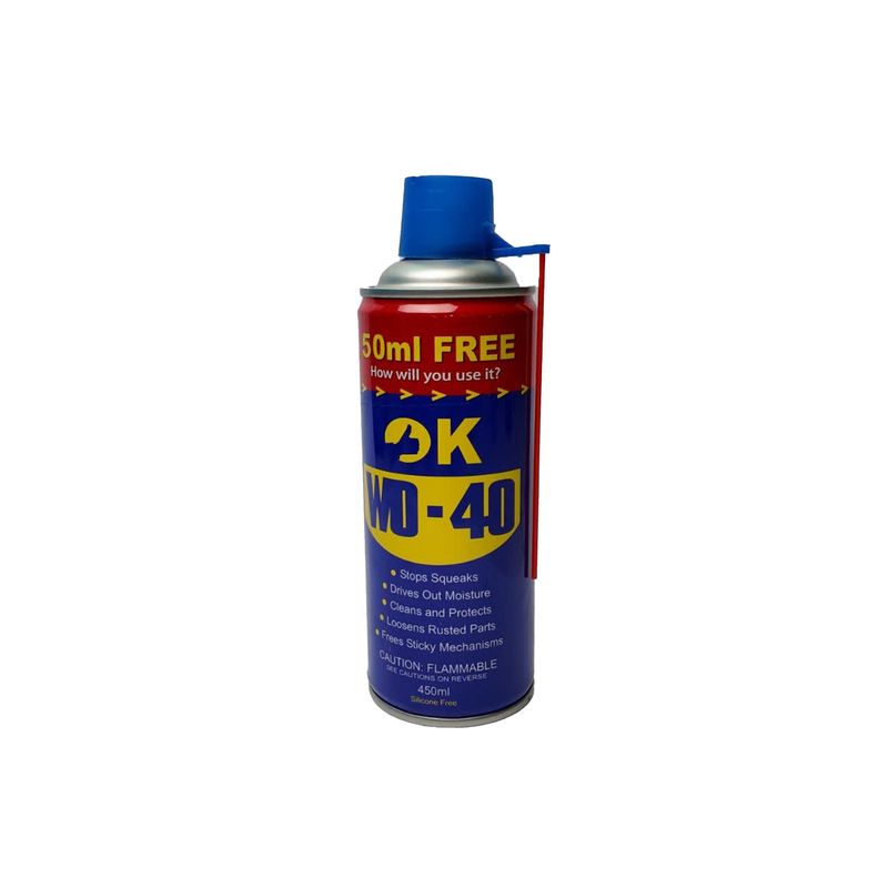 اسپری روان کننده اوکی مدل wd401 حجم 450 میلی لیتر