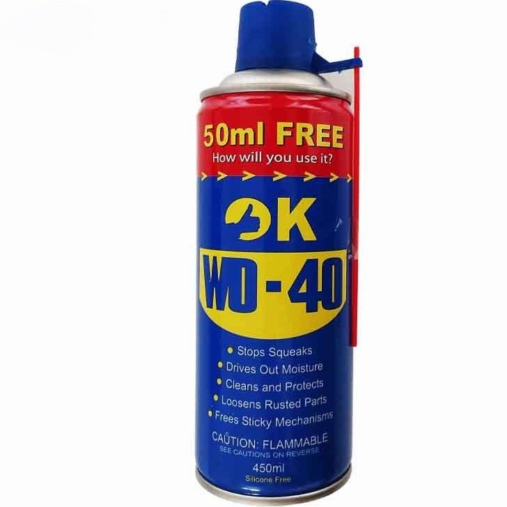 اسپری روان کننده اکی مدل wd 40 حجم 450 میلی لیتر