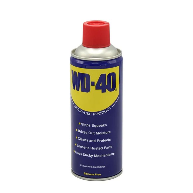 اسپری روان کننده دبلیو دی 40 مدل wd40 اروپایی حجم 330 میلی لیتر