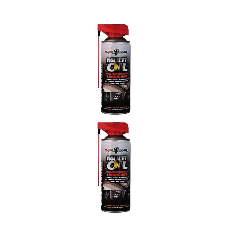 اسپری روان کننده دوپلی کالر مدل multi oil سوسماری  حجم 400 میلی لیتر مجموعه 2 عددی