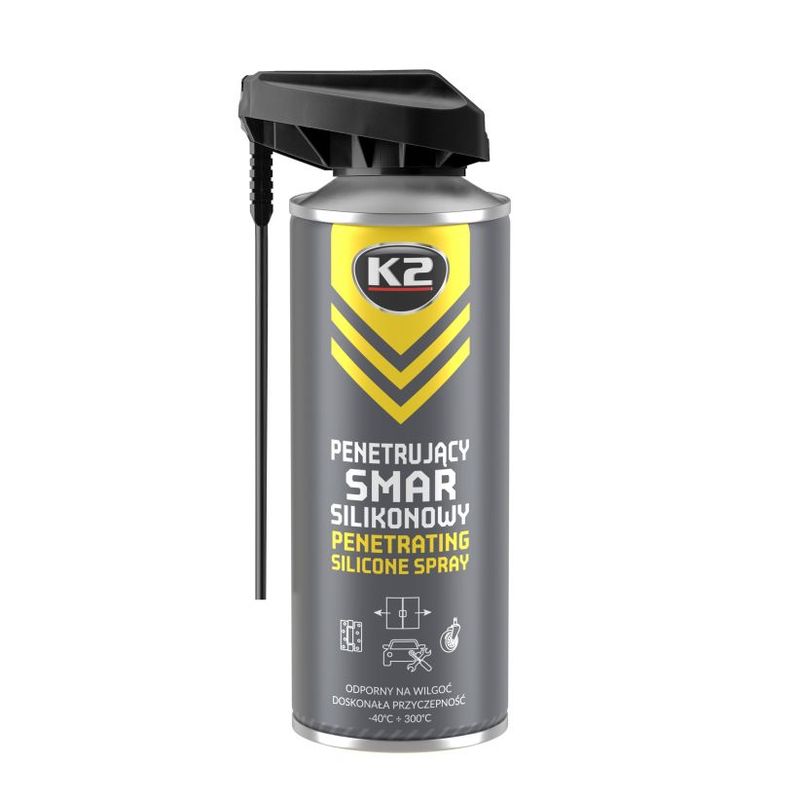 اسپری روان کننده سیلیکونی کی‌تو مدل smar silikonowy b430 حجم 400 میلی‌لیتر