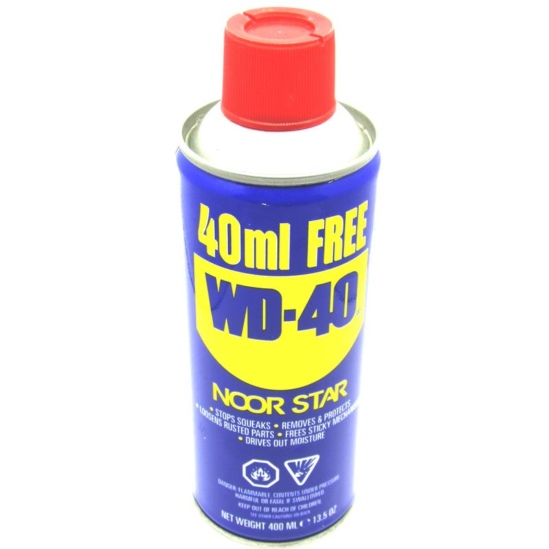 اسپری روان کننده نور استار مدل wd 40 حجم 400 میلی لیتر