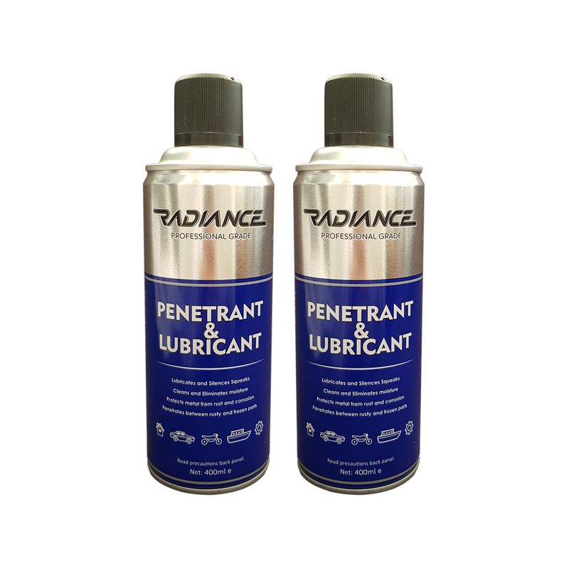 اسپری روان کننده و زنگ بر رادیانس مدل wd 40 حجم 400 میلی لیتر بسته 2 عددی