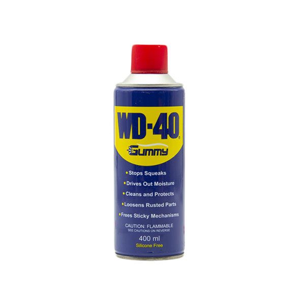 اسپری روان کننده گامی مدل wd 40 وزن 350 گرم بسته 2 عددی