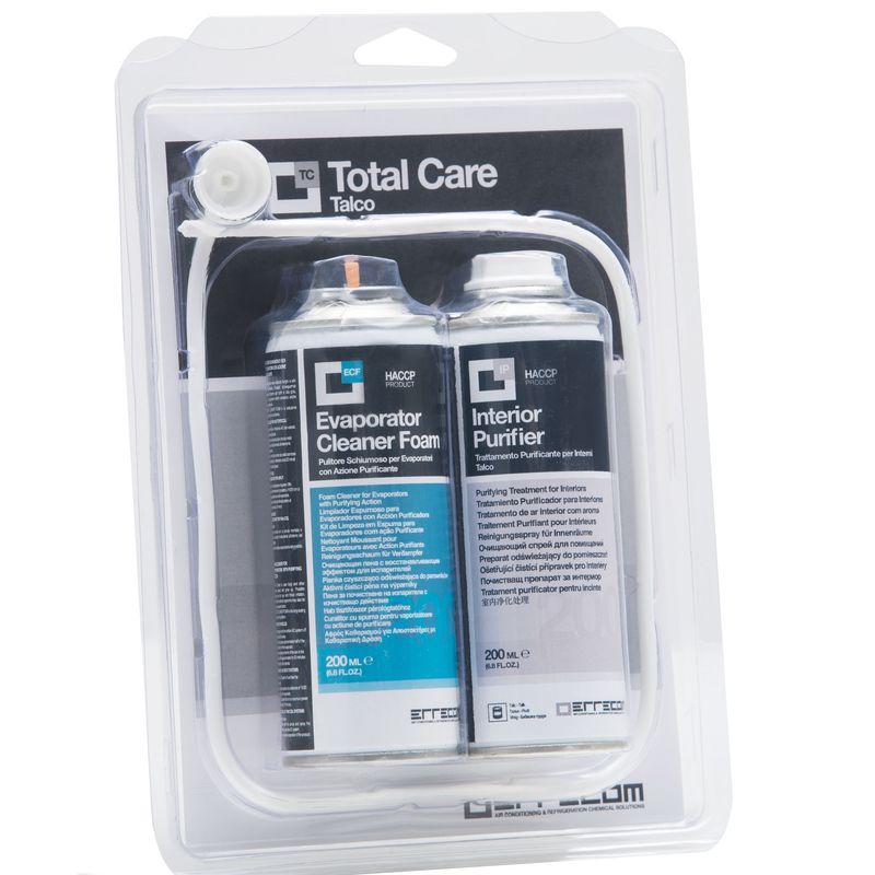 اسپری پاکسازی سیستم سرمایشی توتال کر مدل talco بسته 2 عددی