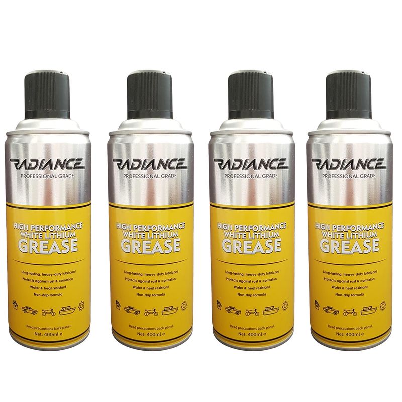 اسپری گریس رادیانس مدل lithium professional حجم 400 میلی لیتر مجموعه 4 عددی