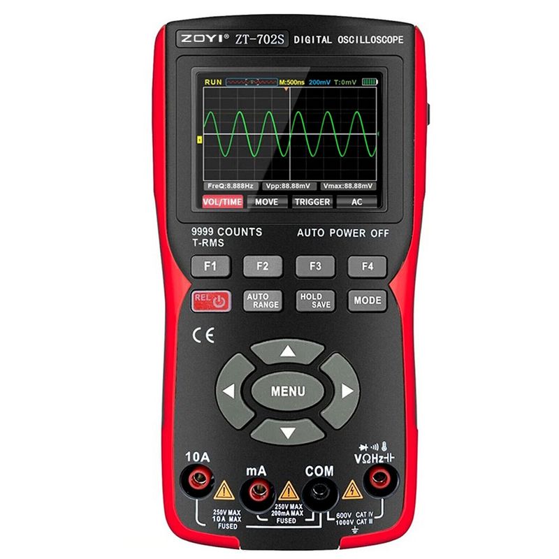 اسیلوسکوپ زویی مدل zt 702s