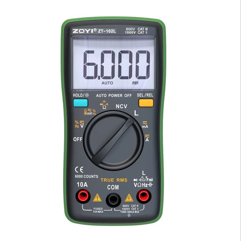 ال سی آر متر و مولتی متر زویی مدل zt 102l