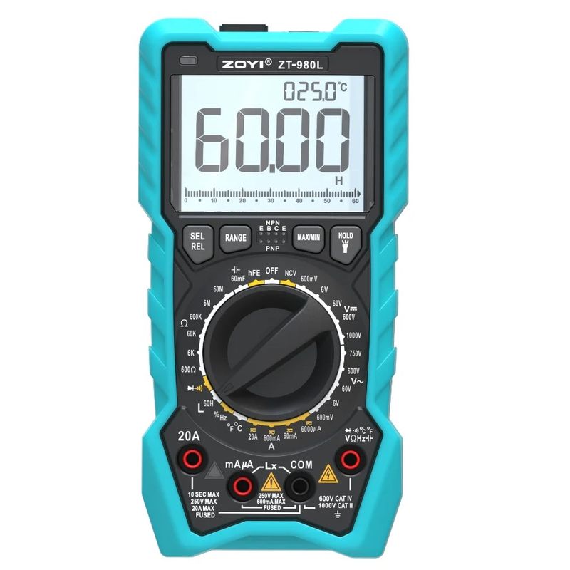ال سی آر متر و مولتی متر زویی مدل zt 980l