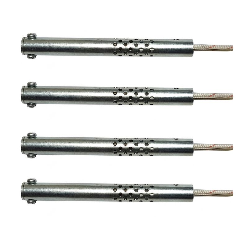 المنت هویه مدل کروم ضد زنگ کد chrome 60w بسته 4 عددی مناسب برای هویه 60 وات