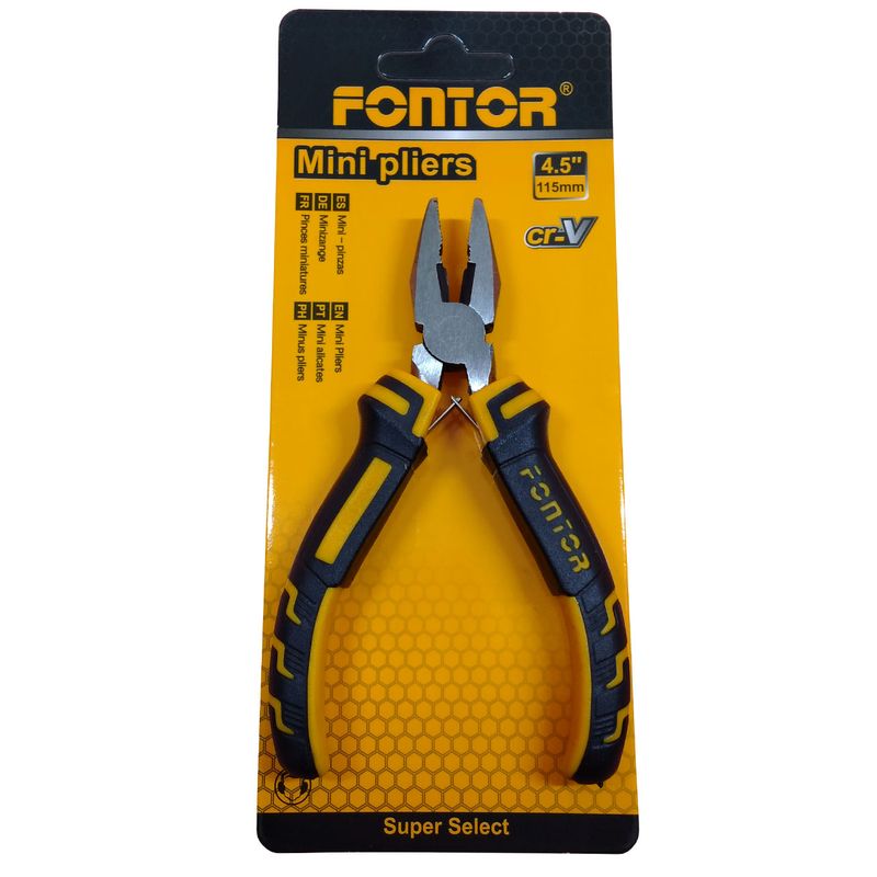 انبر دست فونتور مدل mini.11mm سایز 4.5 اینچ