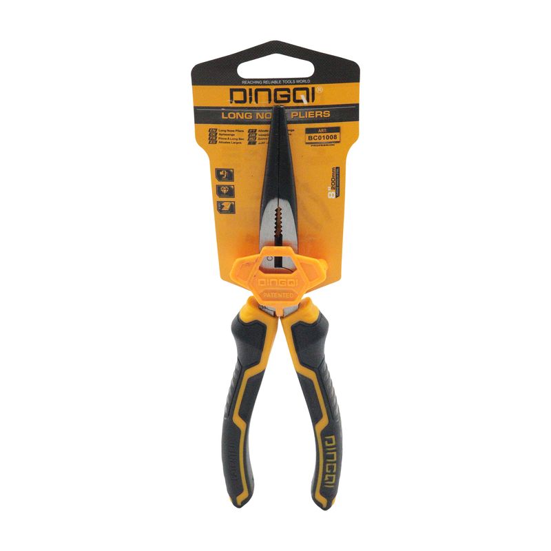 انبر دم باریک دیگنشی مدل yp bc01008 200mm سایز 8 اینچ
