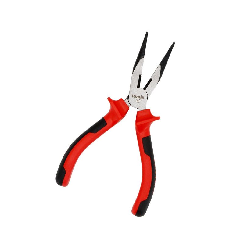 انبر دم باریک رونیکس مدل ron 1376 سایز 6 اینچ