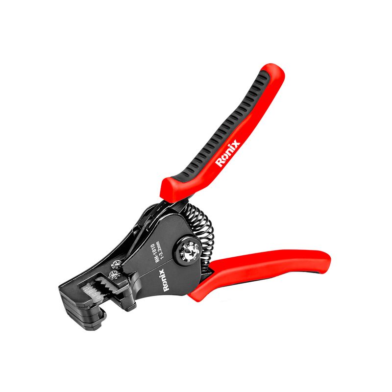 انبر سیم لخت کن رونیکس مدل ronix 1810 سایز 7 اینچ