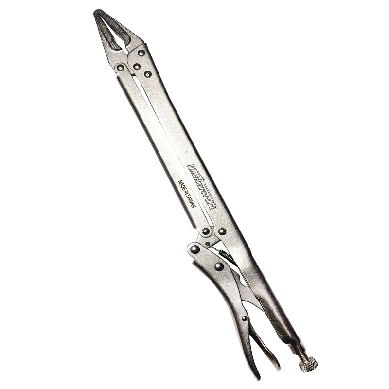 انبر قفلی دم باریکی مستر کرافت مدل crv 37mm سایز 15 اینچ