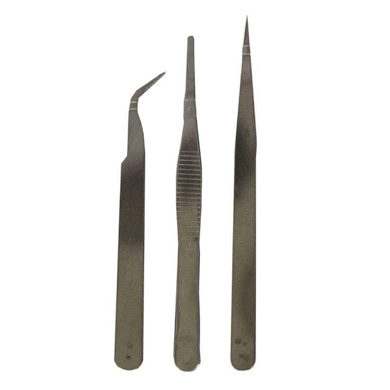 انبر پنس مدل tweezers ts_9803 مجموعه 3 عددی