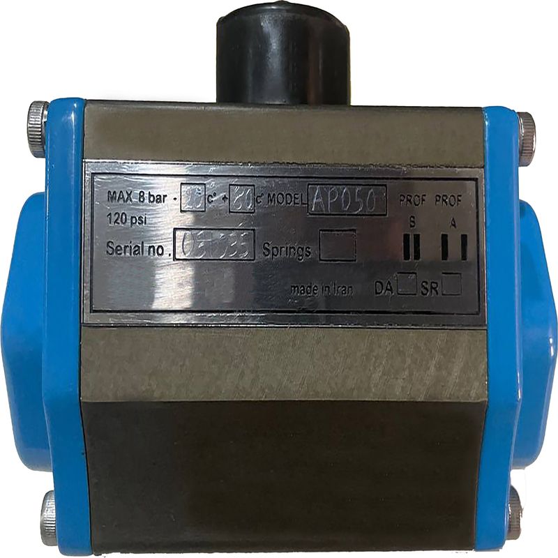 اکچویتور پنوماتیک روئین صنعت مدل rs051g
