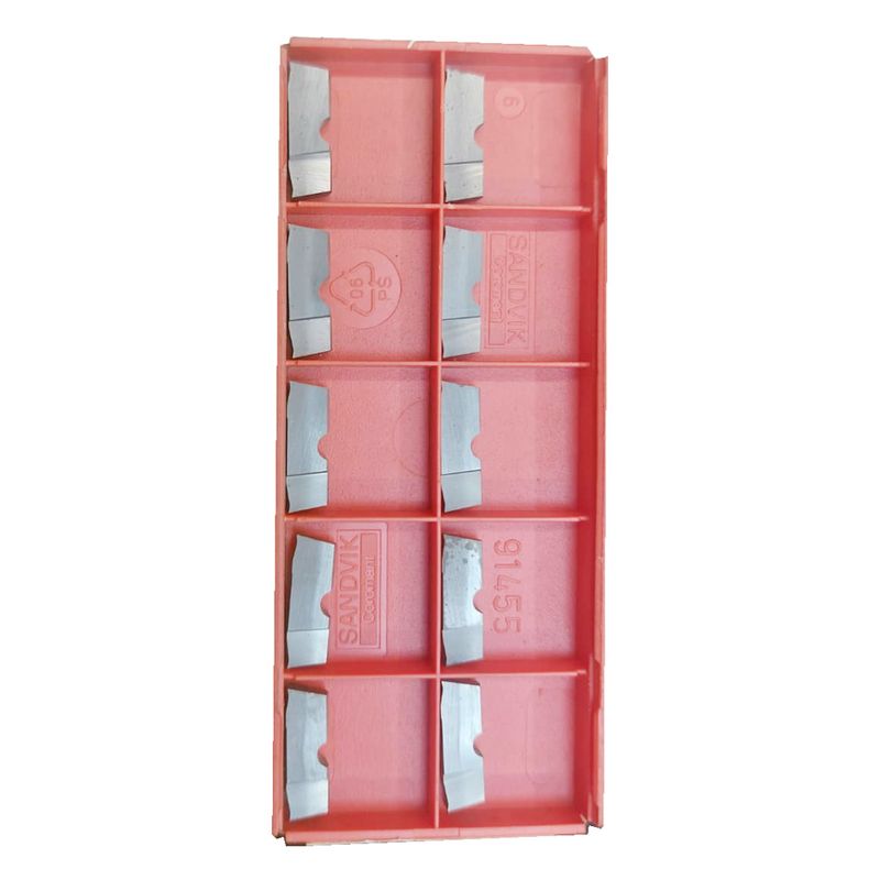 اینسرت شیار سندویک مدل l154.91 3 300 کد h13a بسته 10 عددی