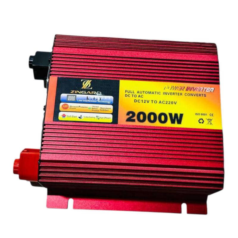 اینورتر 1 فاز زینگارو مدل 2000w ظرفیت 2000 کیلووات