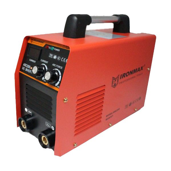 اینورتر جوشکاری 200 آمپر آیرونمکس مدل arc200 mosfet
