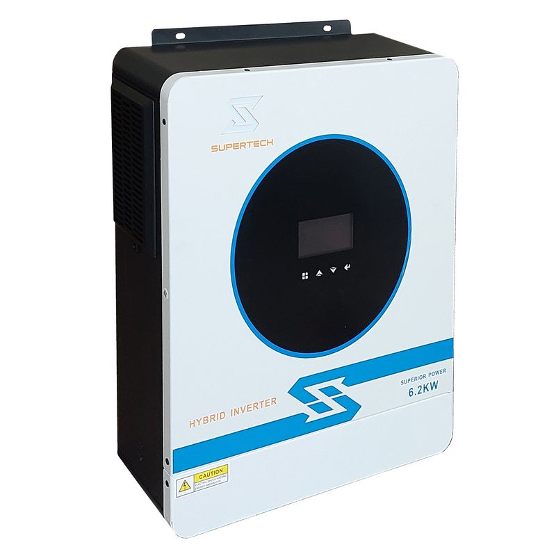 اینورتر خورشیدی مدل st 6200w 48v ظرفیت 6200 وات