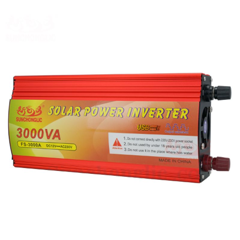 اینورتر شبه سینوسی 12ولت به 220 ولت سانچونگلیک مدل fs 3000a ظرفیت 3000 وات