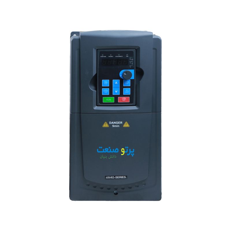 اینورتر پرتو صنعت مدل vx40 ظرفیت 4 کیلووات