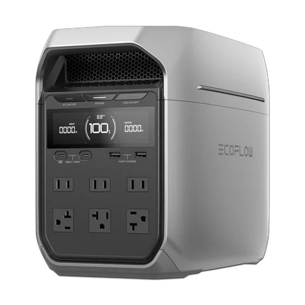 باتری خورشیدی اکوفلو مدل delta 3 plus portable power station ظرفیت 1024 وات ساعت